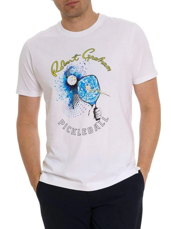 Robert Graham Pickleball Slap Graphic T-Shirt 4