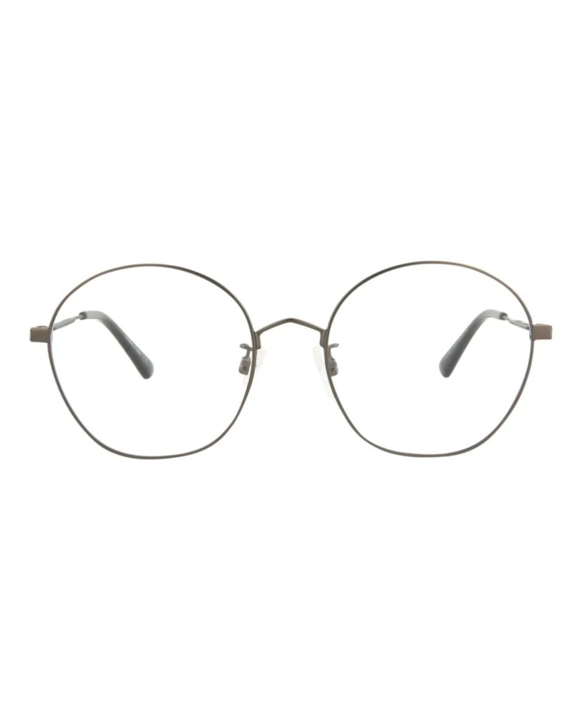 Alexander McQueen Round-Frame Metal Optical Frames 1