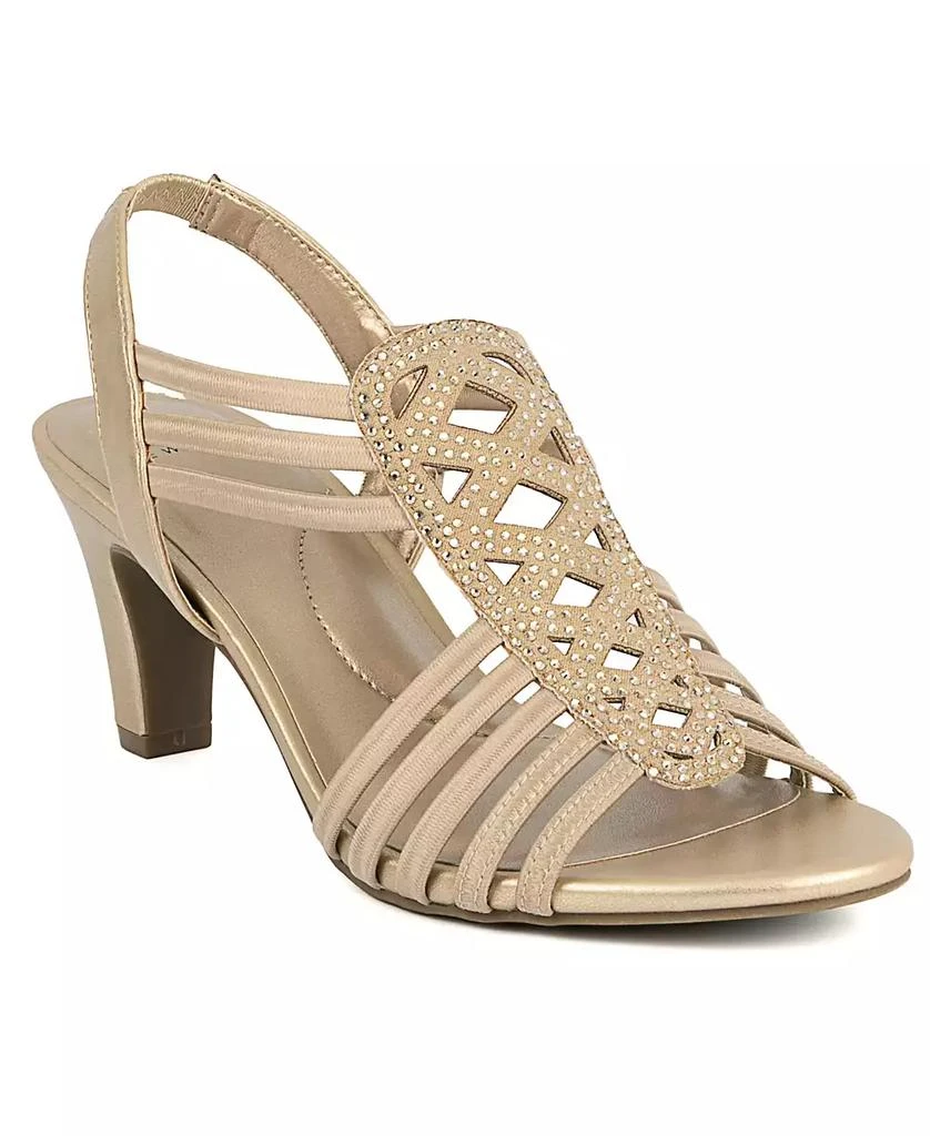 JONES NEW YORK Women's Danely Strappy Dress Sandals 1