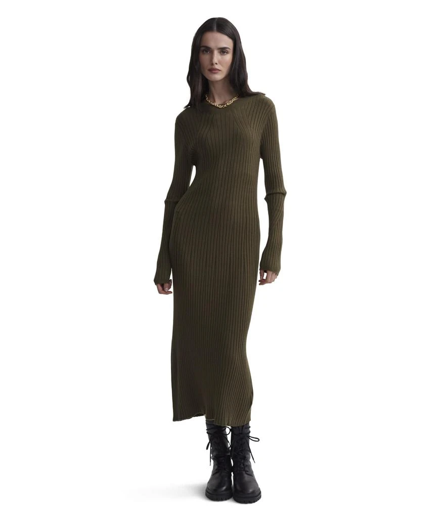 oatmeal knitted dress Oatmeal Knitted Sweater Dress | Sweater Dress