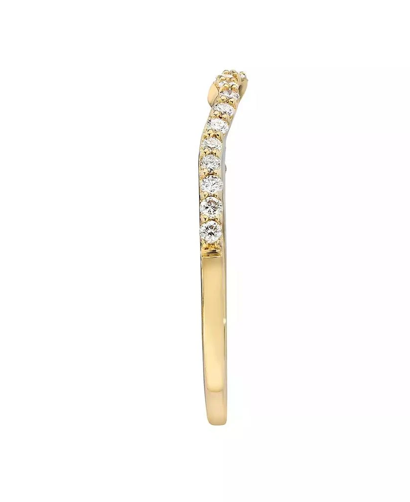 Le Vian Vanilla Diamond (0.17 ct. t.w.) Bridal Ring in 14k Honey Gold 3
