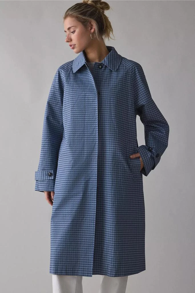 BDG BDG Mikey Gingham Check Trench Coat 2