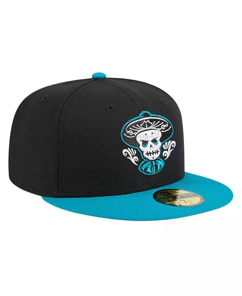New Era Men's Black Albuquerque Isotopes Copa De La Diversion 59FIFTY Fitted Hat 3