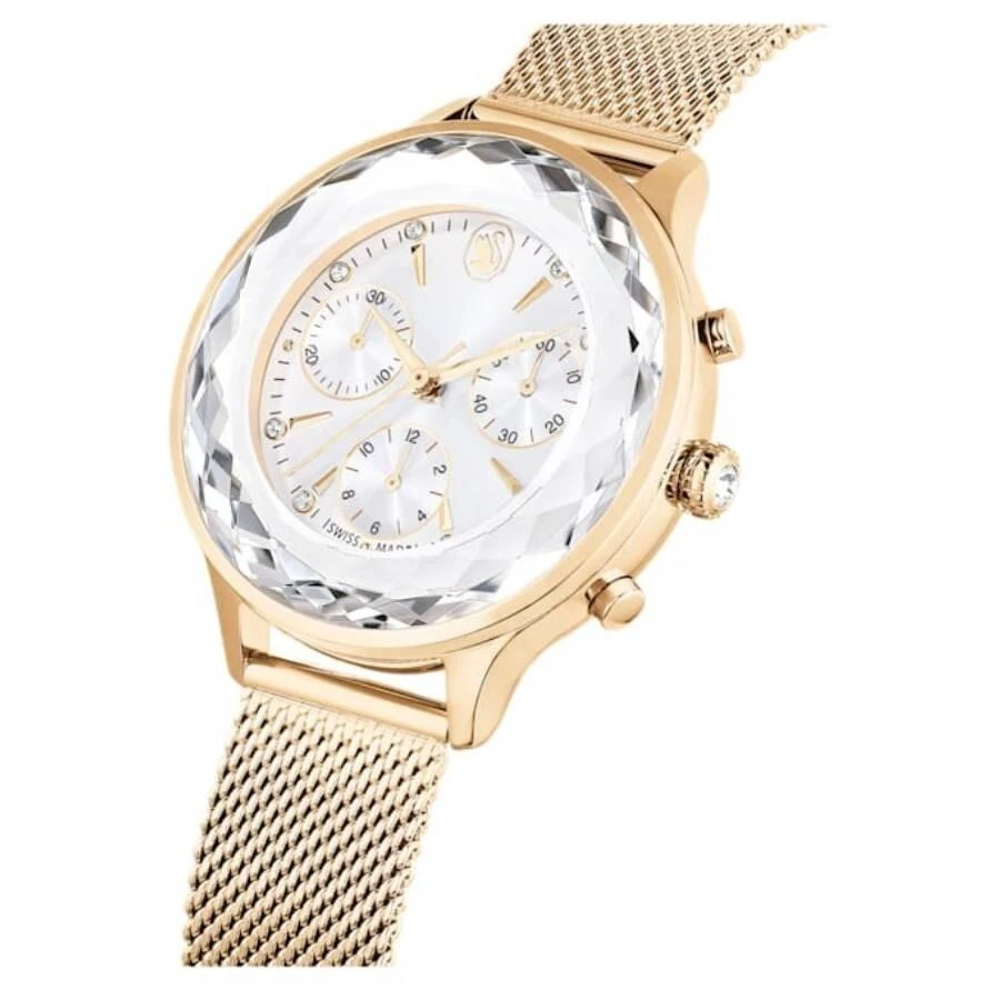 Swarovski Nova Chrono Quartz White Dial Watch 5677500 2