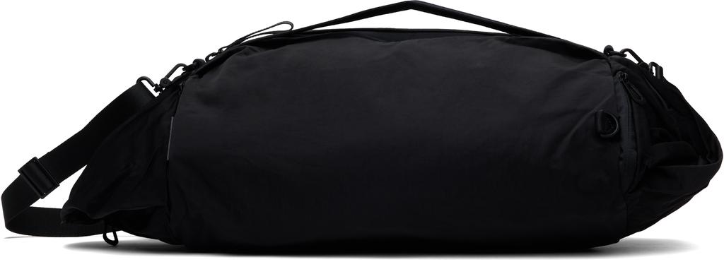 Côte & Ciel Black Obed Smooth Convertible Duffle Bag