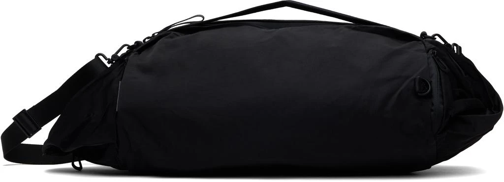 Côte & Ciel Black Obed Smooth Convertible Duffle Bag 1