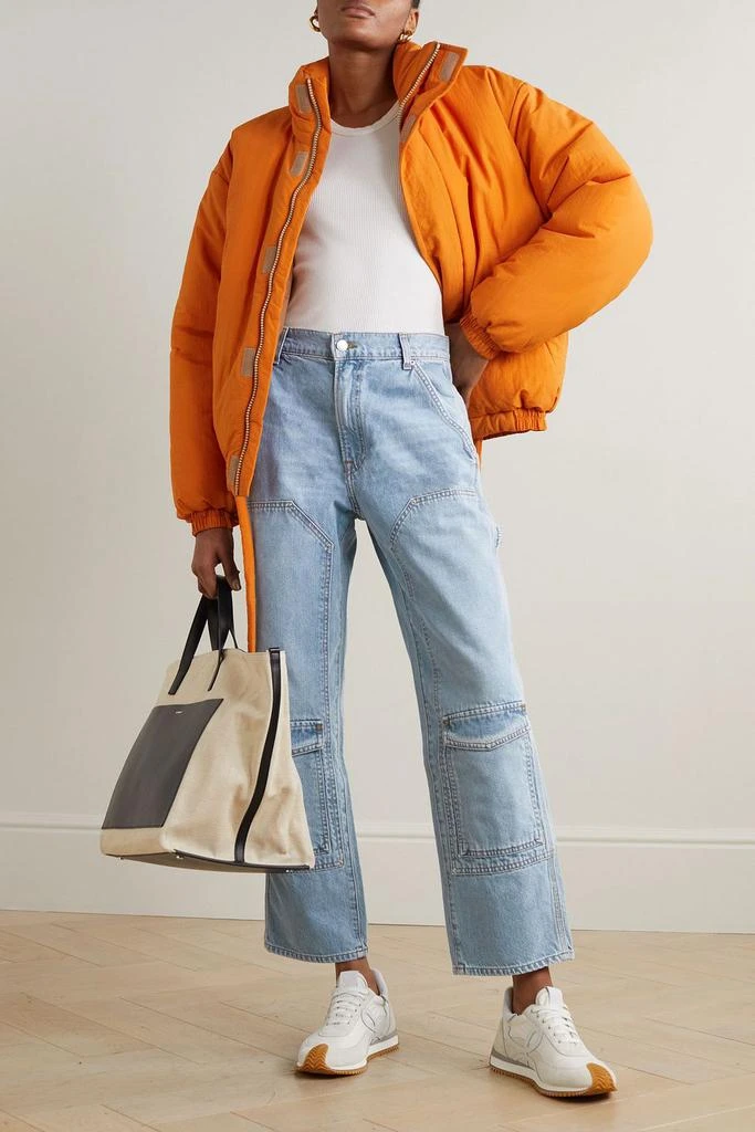GRLFRND Milla cropped high-rise straight-leg jeans 2