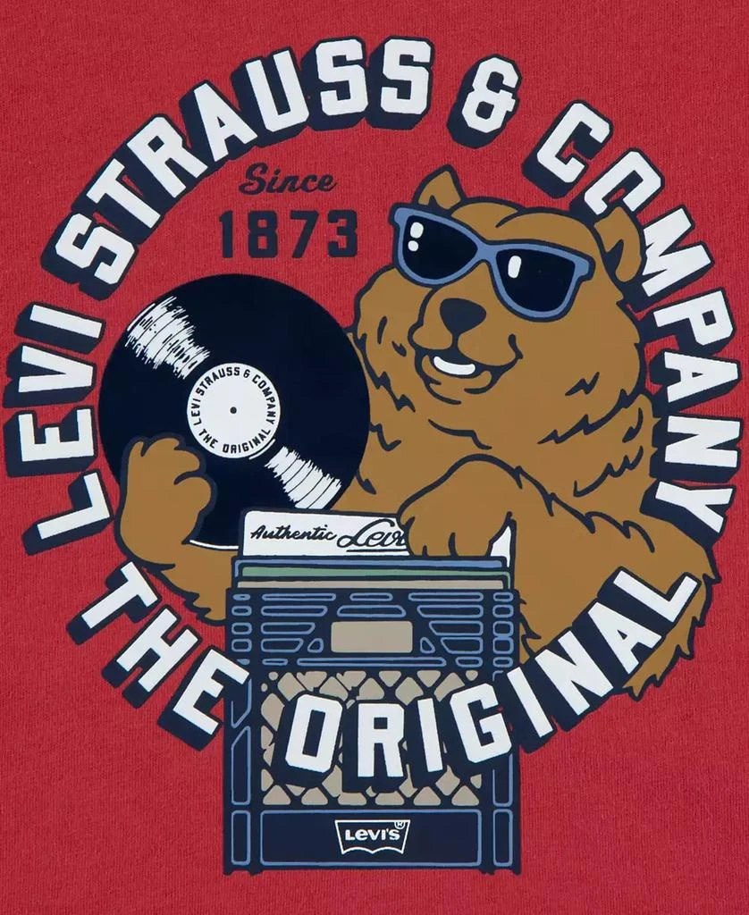 Levi
s Boys
 4-7 Play That Record Short-Sleeve T-Shirt 3
