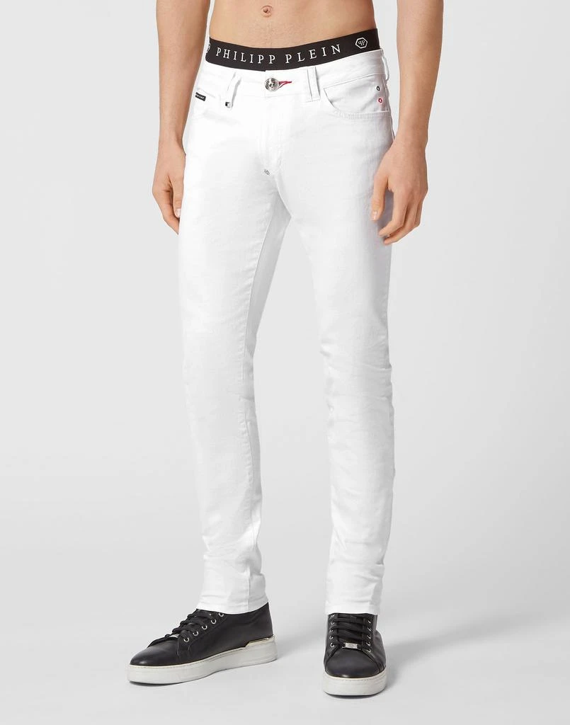 Philipp Plein Denim Trousers Slim Fit Basic 3