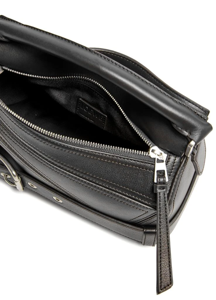 Loewe Small Puzzle Biker bag in shiny calfskin 5