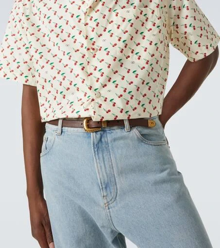 Valentino VLogo leather belt 2