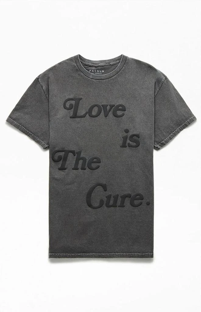 PacSun Love Is The Cure Puff Graphic T-Shirt 1