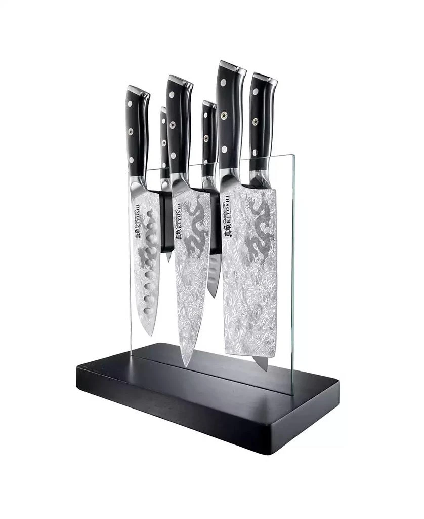 Cuisine::pro® Kiyoshi Kiyo Steel 7 Piece Knife Block Set 1