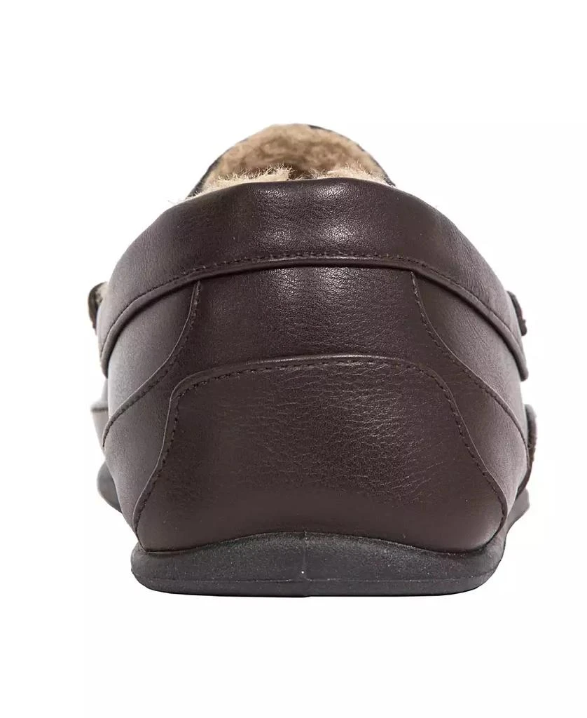 Deer Stags Slipperooz Men's Spun Indoor Outdoor S.U.P.R.O. Sock Cozy Moccasin Slipper 8