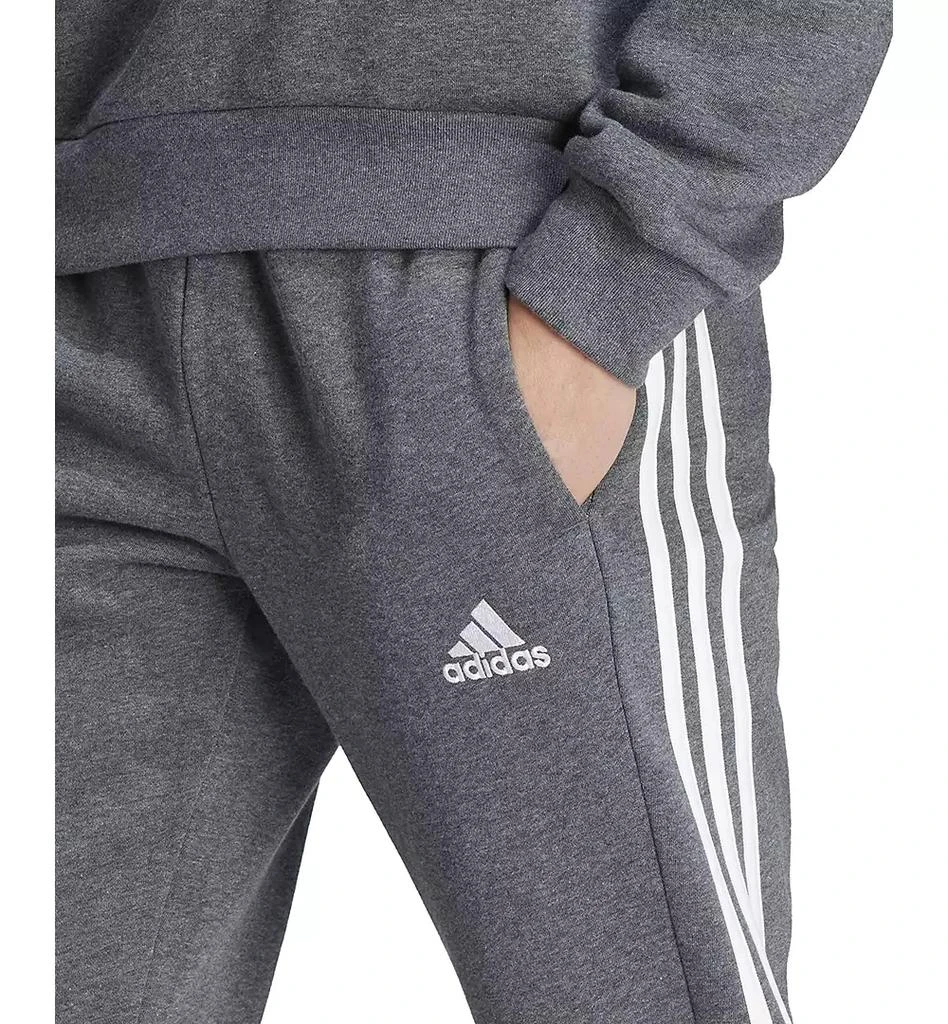Adidas Men's Essentials 3-Stripes Regular-Fit Fleece Joggers 2