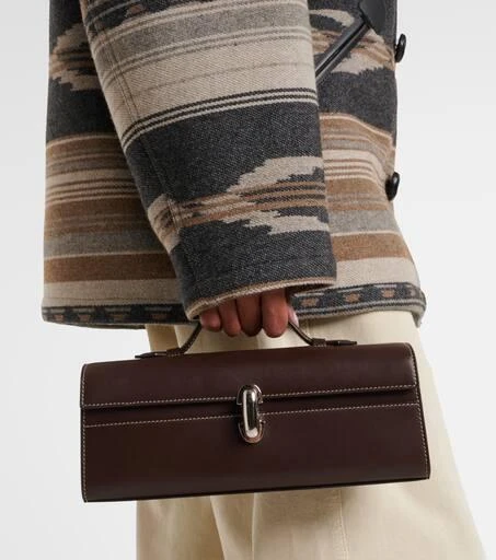 SAVETTE Symmetry Pochette Slim leather tote bag 2