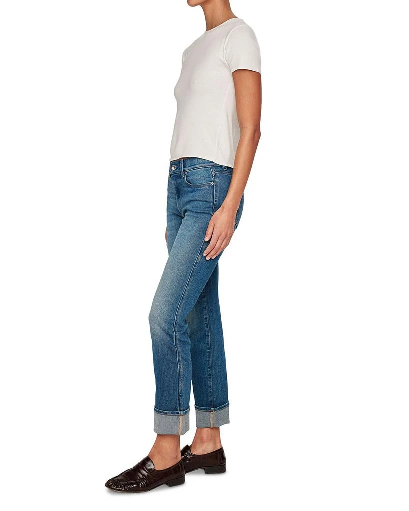 DL1961 Mara Straight Mid Rise Instasculpt™ Ankle Jeans in Hulton Cuffed 3