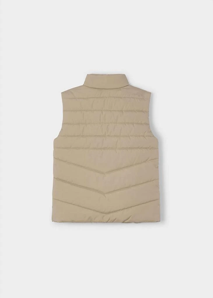 Mayoral Quilted Gilet In Cashew 3