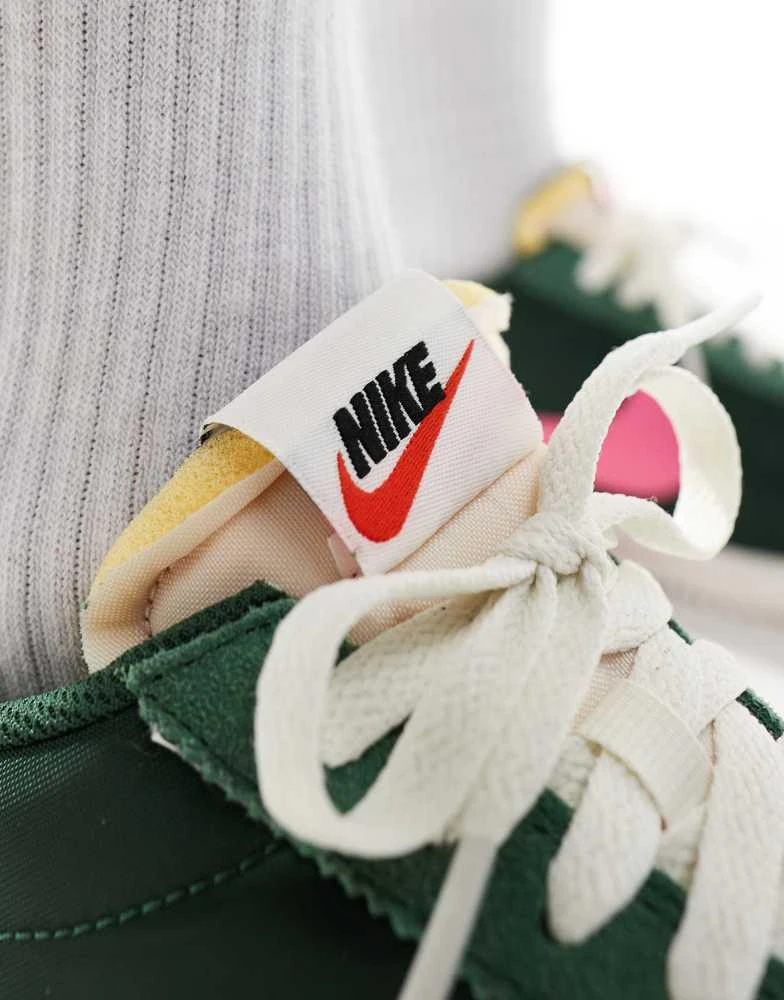 NIKE Nike Cortez TXT trainers in green and pink 4