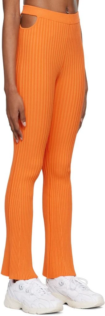 Live The Process Orange Rib Leggings 2