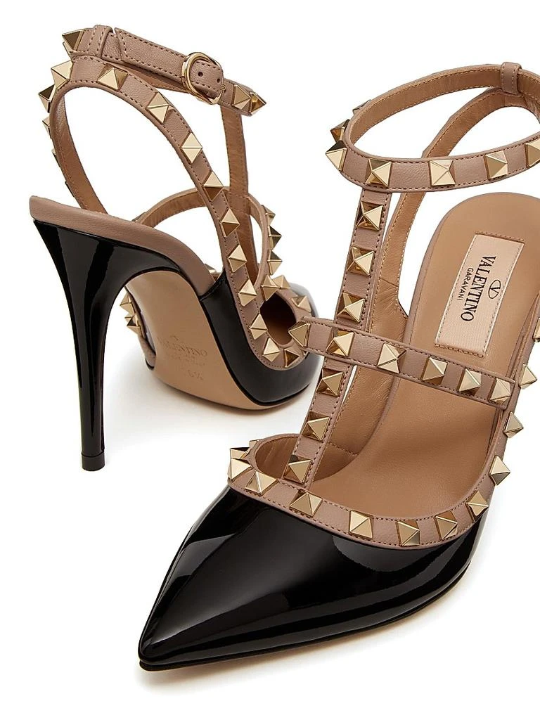 Valentino Patent Rockstud Caged Pumps 100 MM 5