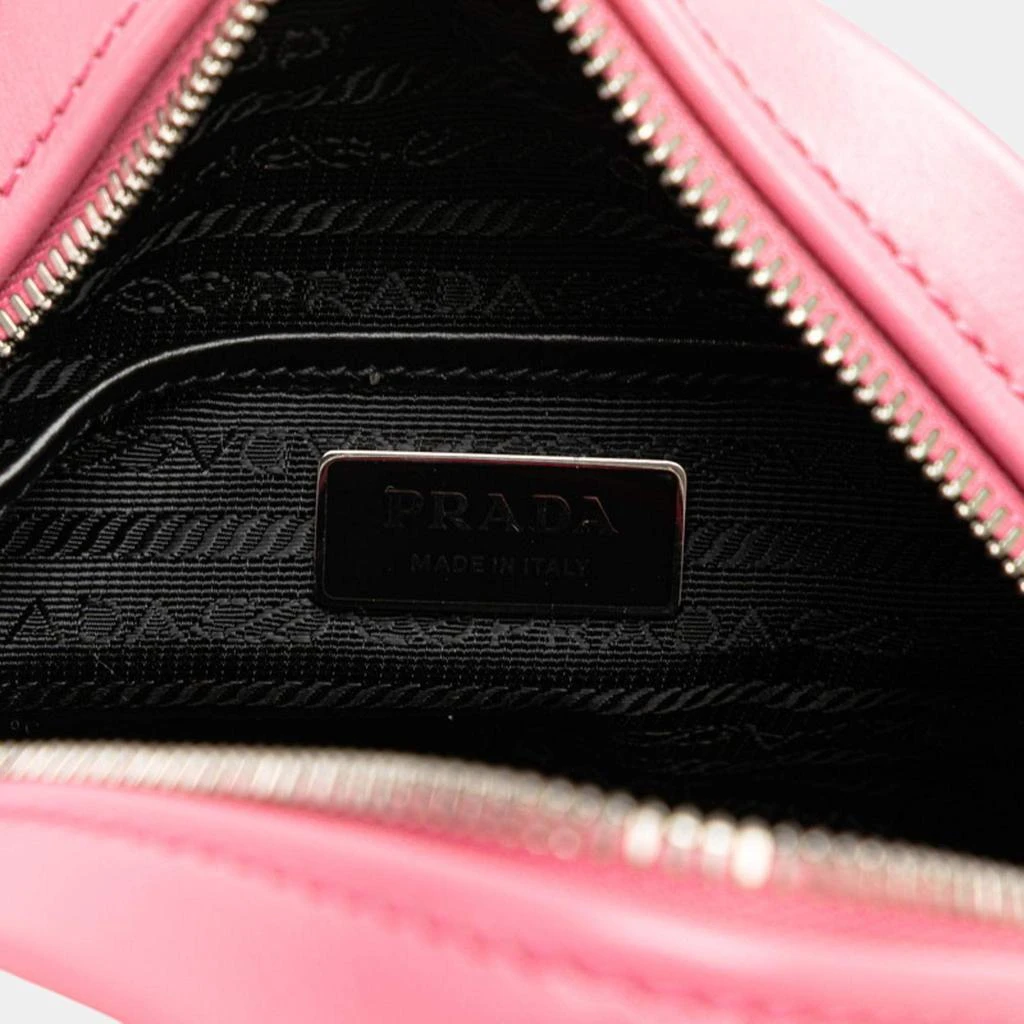 Prada Prada Pink White Calfskin Bag 7