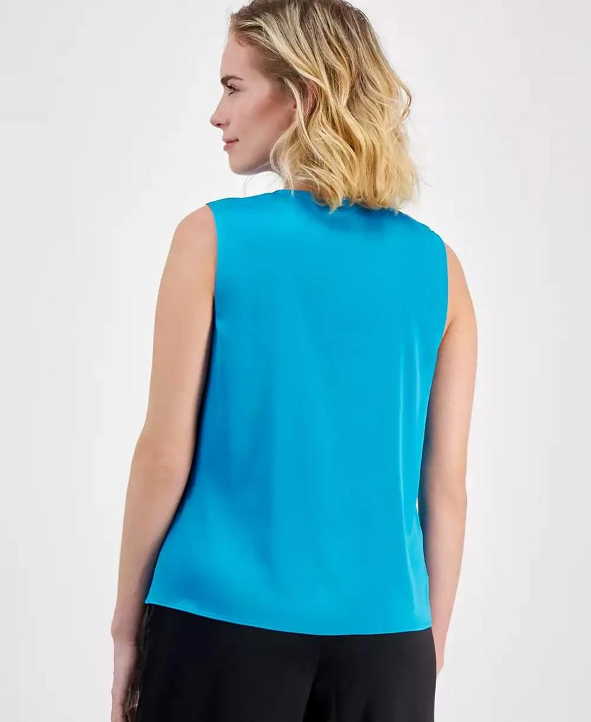 INC International Petite Cowlneck Sleeveless Top, Created for Macy's 2
