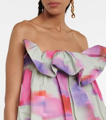 Dries Van Noten Ruffle-trimmed floral top 4