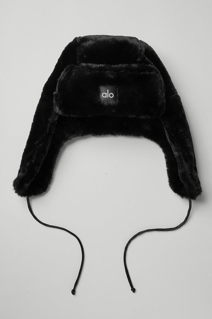 ALO yoga アロー / Faux Fur Polar Hat Alo Yoga Faux Fur Polar Hat - Black - Hats - Free Shipping