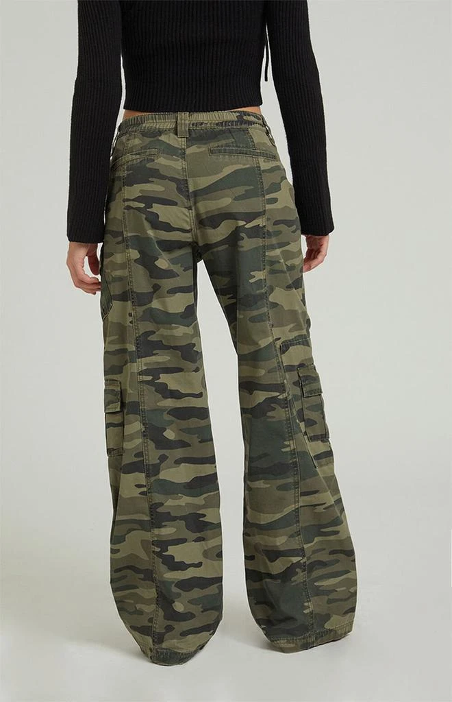 PacSun Camouflage Lightweight Low Rise Baggy Pants 4