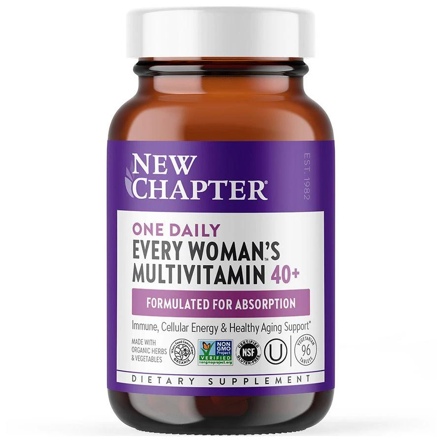 New Chapter Every Woman's One Daily 40+ Multivitamin, Vegetarian Tablet 1