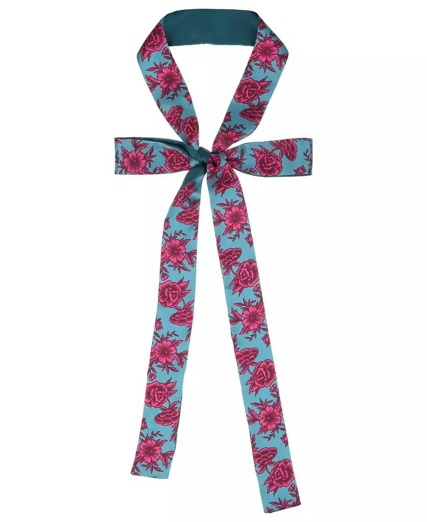 Bespoke Fashion Women's Lucinda Floral Ribbon Scarf 1