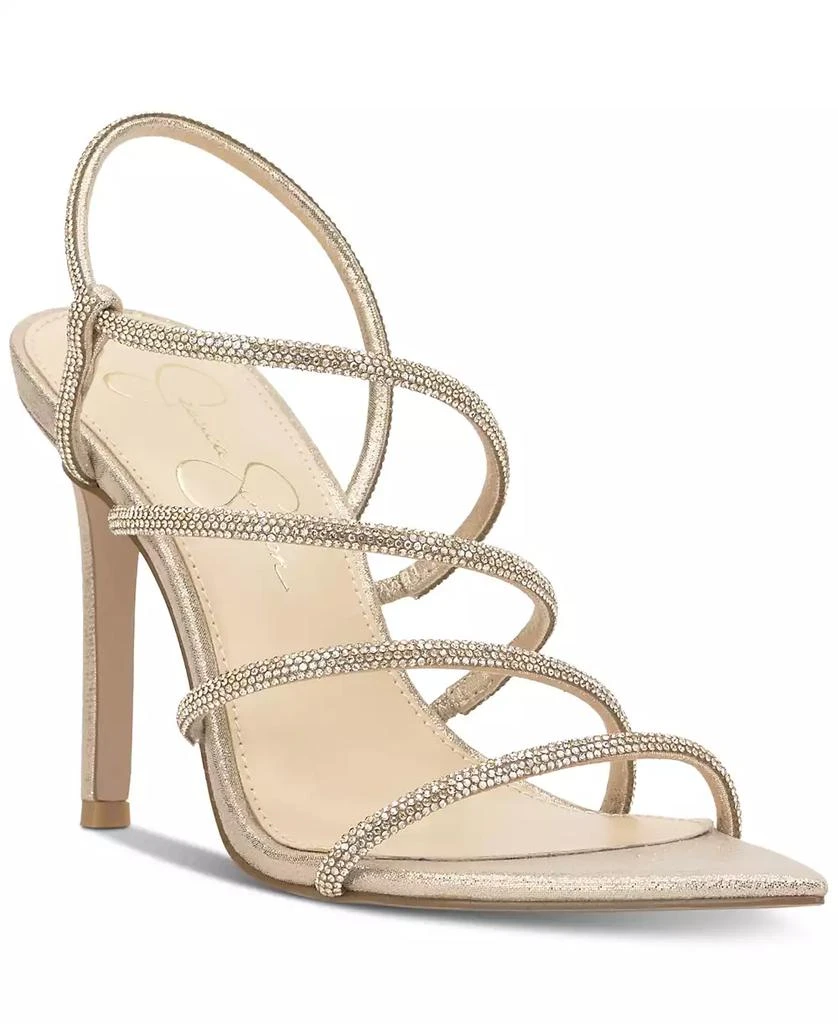 Shop Women's Vioreena Strappy Rhinestone Stiletto Dress Sandals on Sale at  BeyondStyle  Get 61% Off Women's Vioreena Strappy Rhinestone Stiletto Dress  Sandals with Limited-Time Flash Deals, Exclusive Discounts, and Special  Offers.