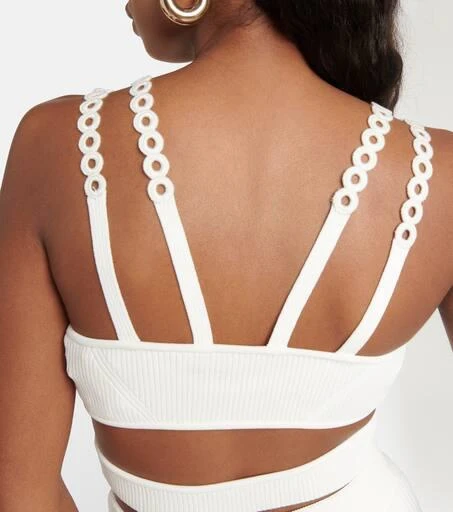 Jonathan Simkhai Liana ribbed crop top 5