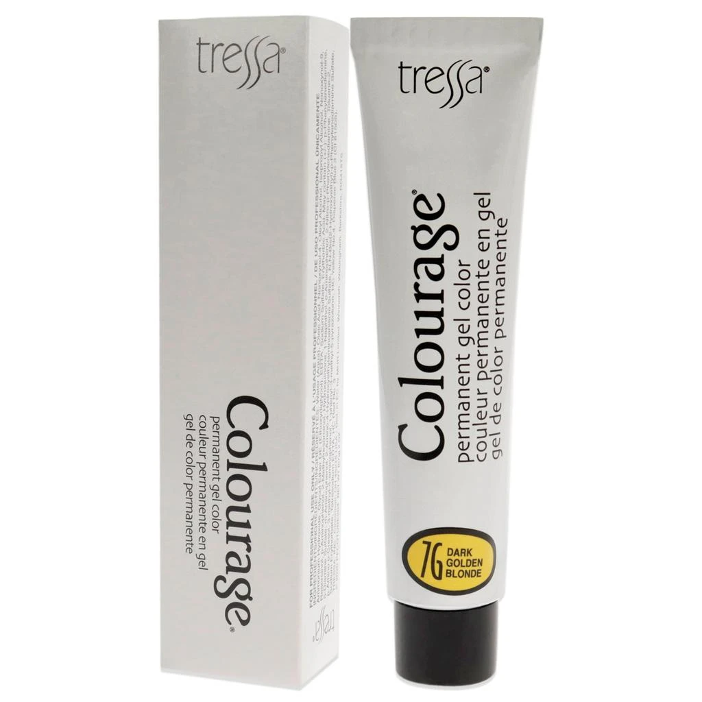 Tressa Colourage Permanent Gel Color - 7G Dark Golden Blonde by  for Unisex - 2 oz Hair Color 4