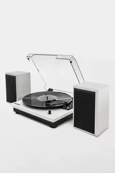 Victrola Victrola Montauk Bluetooth Turntable with Bookshelf Speakers 3