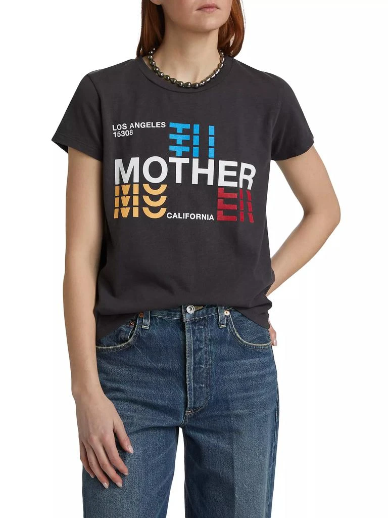 MOTHER Sinful Cotton T-Shirt 3
