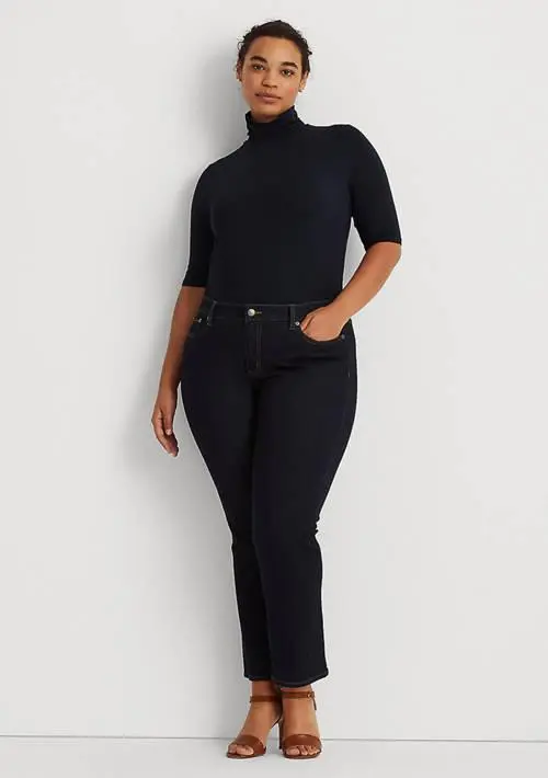 Ralph Lauren Plus Size Knit Turtleneck Sweater 4