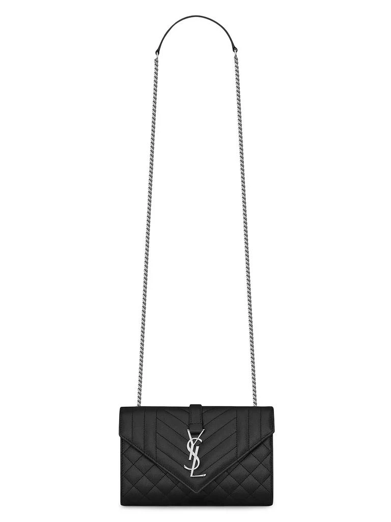Yves Saint Laurent Envelope Small Bag In Mix Matelassé Grain De Poudre Embossed Leather 1
