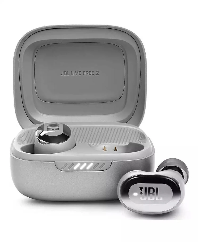 JBL Live Free 2 TWS Wireless Earbuds - Silver 1