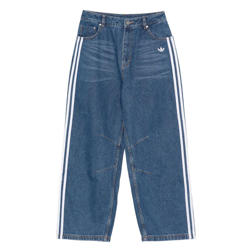 adidas Originals Adilenium Season 3 side zip jeans in light adidas Originals Adilenium Season 3 side zip jeans in light