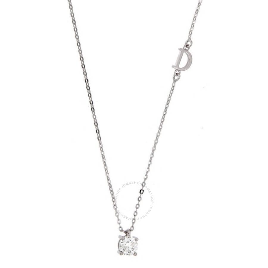 Damiani Luce 18k White Gold Diamond Necklace