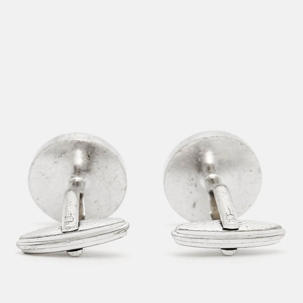 Dunhill Alfred Dunhill Button Sterling Silver Cufflinks 3