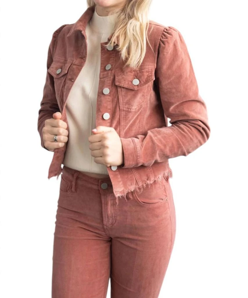 Dear John Denim Dear John Denim - Roselyn Frayed Hem Jacket 5