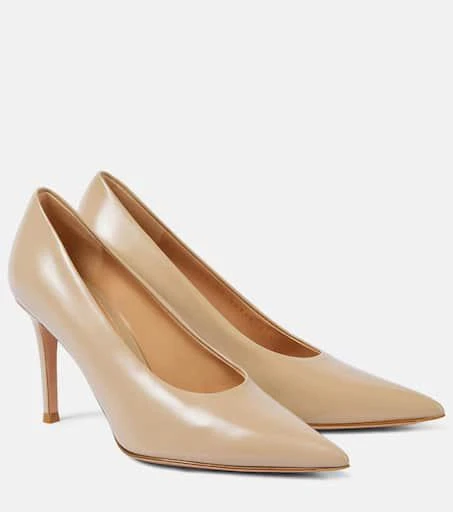Gianvito Rossi Robbie leather pumps 1