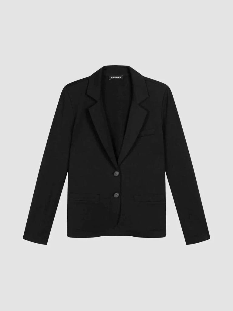 REPEAT cashmere Repeat Cashmere - Sweatshirt Two-button Front Blazer 3