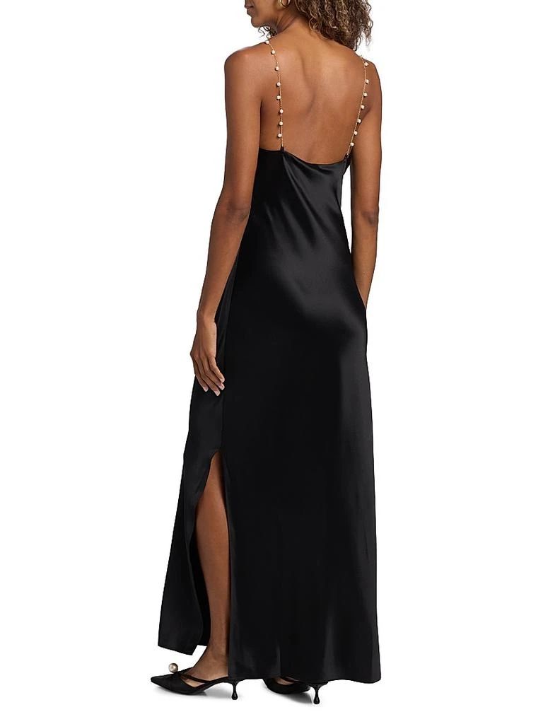 CAMI NYC Shallon Embellished-Silk Slip Gown 5