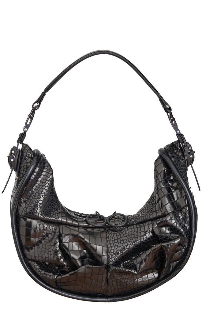 ミュージシャン HYSFORM TIMEPIECE SHOULDER BAG Junya Watanabe Junya Watanabe X Innerraum Half Moon Embossed