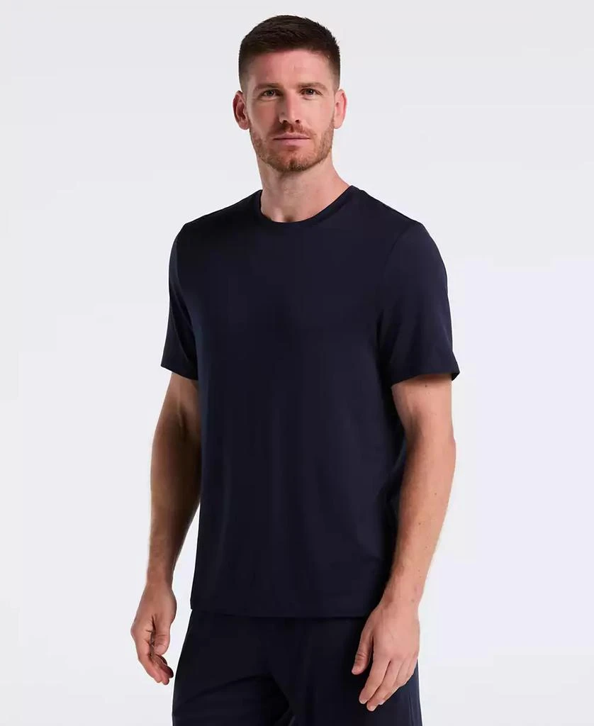 Perry Ellis Navy Men
s Crewneck Pajama T-Shirt