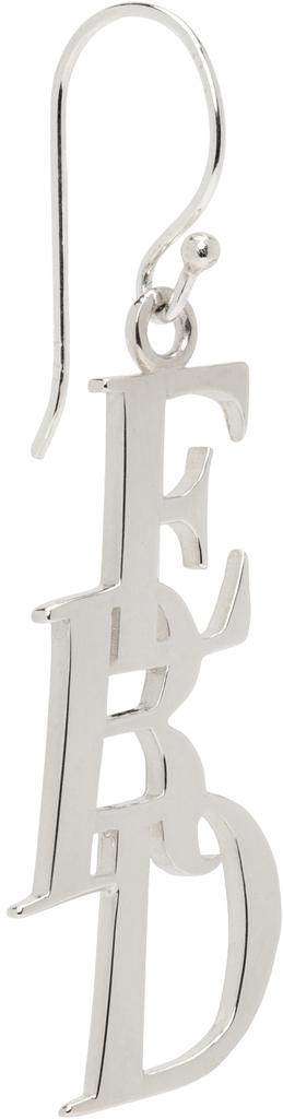 Enfants Riches Deprimes Silver Small Monogram Single Earring